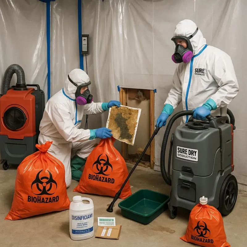 Contaminated Water Handling Protocols process in McMechen, WV