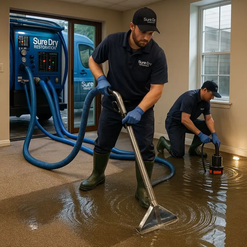 Water Extraction and Removal process in McMechen, WV